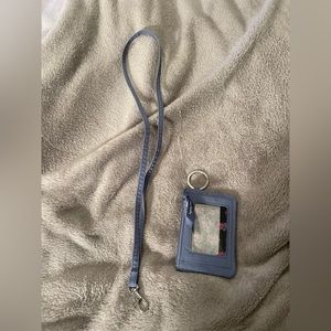 Vera Bradley wallet and lanyard
